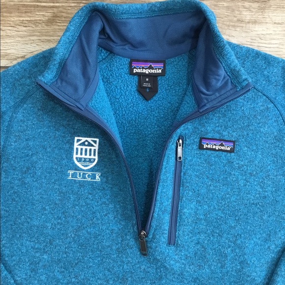 Womens Patagonia Better Sweater Fleece Teal 1/4 Zip Size Medium - Picture 3 of 7